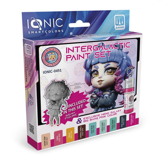 IONIC Smart Colors - Intergalactic Paint Neko Galaxy Set (9 paints + 1 mini)