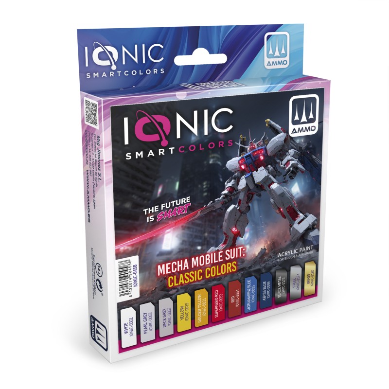 IONIC Smart Colors - Mecha Mobile Suit: Classic Colors Set (12)