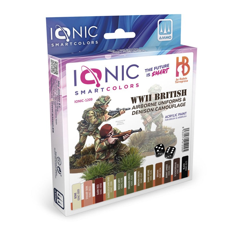 IONIC Smart Colors - WWII British Camouflage & Airborne Denison Set (12)