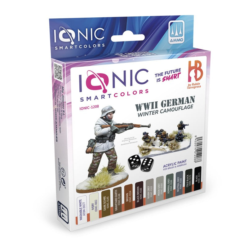 IONIC Smart Colors - WWII German Winter Camouflage Set (12)
