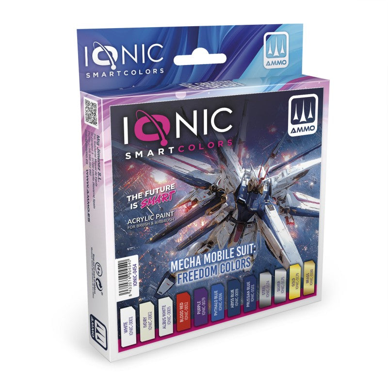 IONIC Smart Colors - Mecha Mobile Suit: Freedom Colors Set (12)