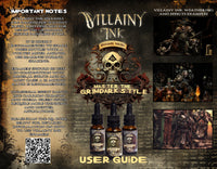 Villainy Inks Phase I - Handcrafted Enamel Washes 30ml - Decay of Death