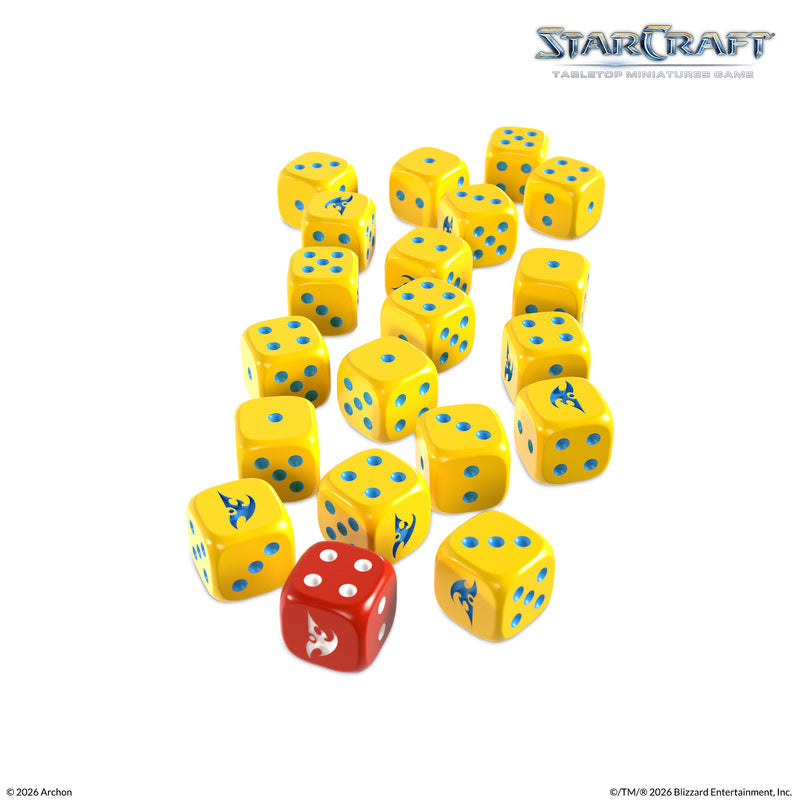 Starcraft Protoss Dice Set