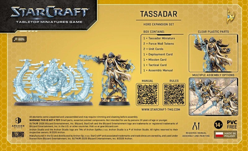 Starcraft Protoss Hero Expansion Set - Tassadar