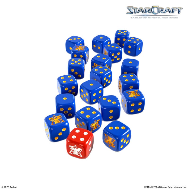 Starcraft Terran Dice Set