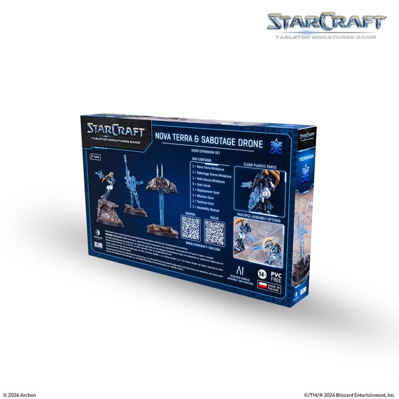 Starcraft Terran Hero Expansion Set - Nova Terra