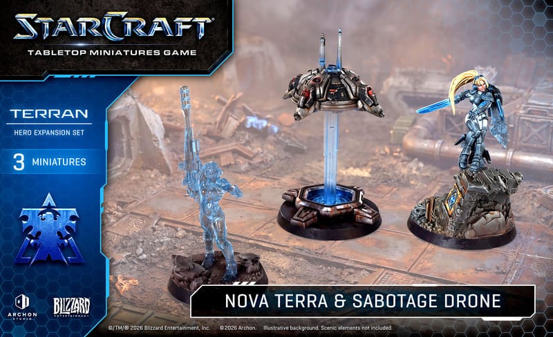 Starcraft Terran Hero Expansion Set - Nova Terra