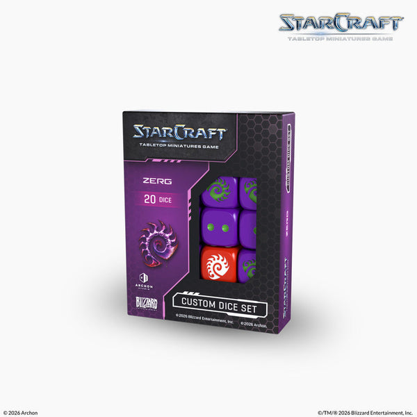 Starcraft Zerg Dice Set