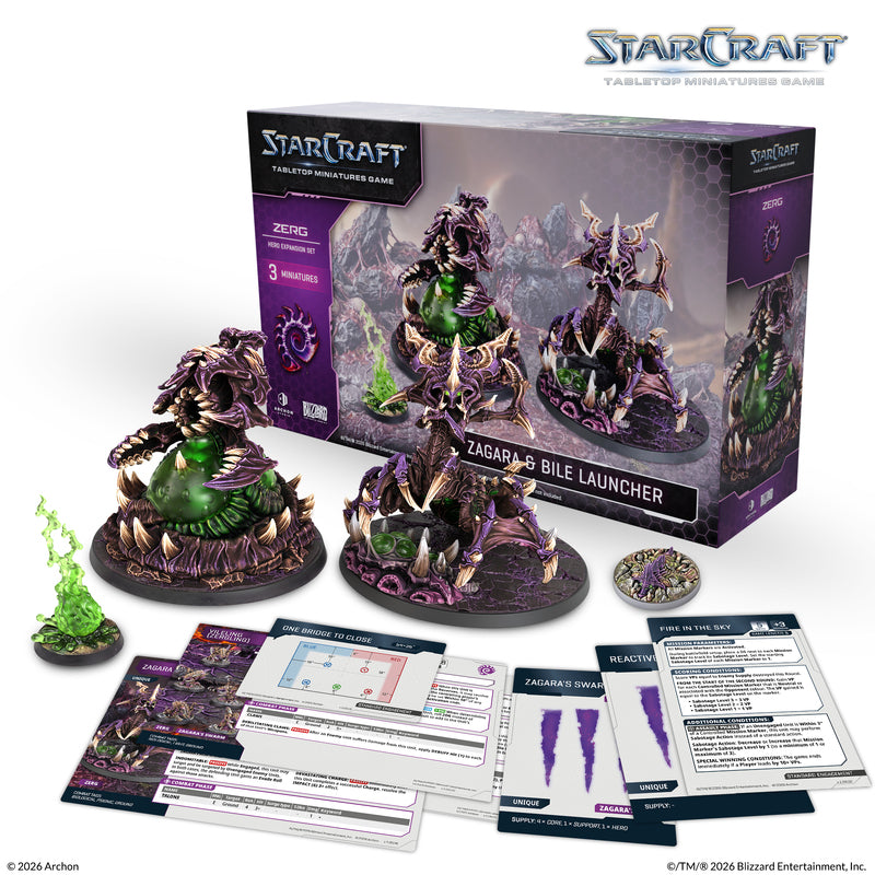 Starcraft Zerg Hero Expansion Set - Zagara