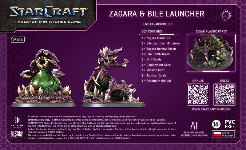 Starcraft Zerg Hero Expansion Set - Zagara