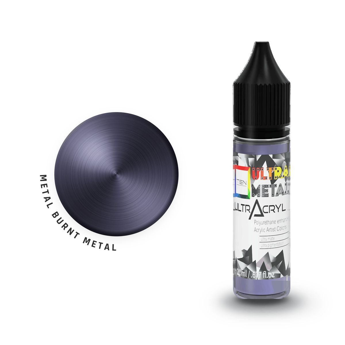 Ultracryl - Metal Burnt Metal 20ml