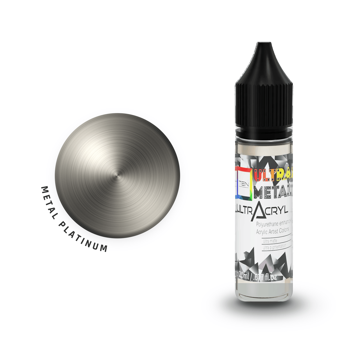 Ultracryl - Metal Platinum 20ml