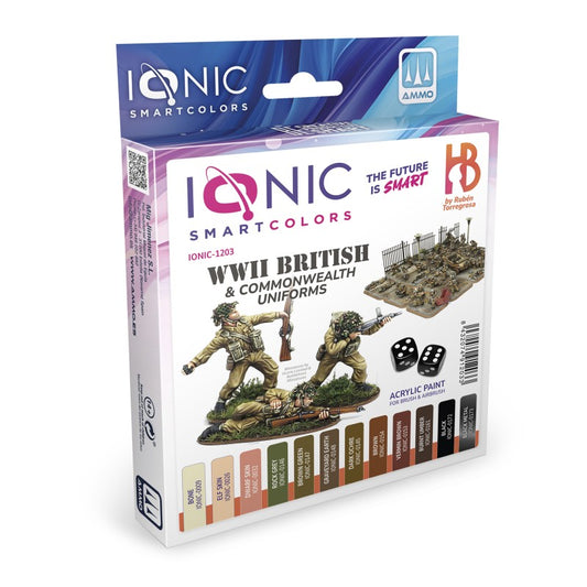 IONIC Smart Colors - WWII British & Commonwealth Uniforms Set (12)