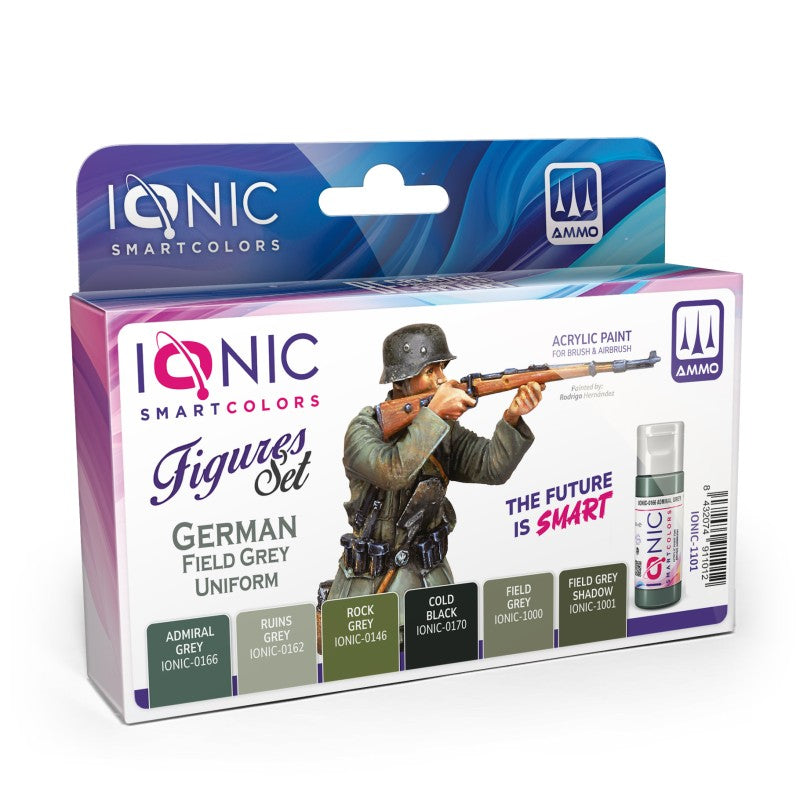 IONIC Smart Colors - WWII German Field Grey Uniform Set (6)