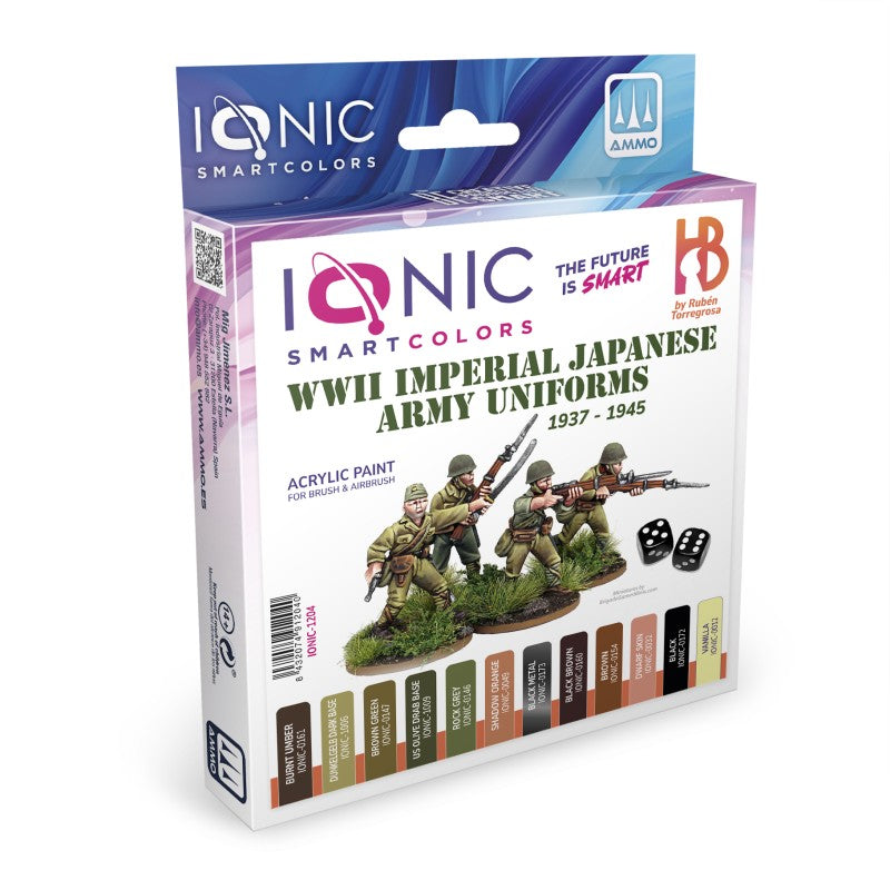 IONIC Smart Colors - WWII Imperial Japanese Army Uniforms 1937-1945 Set (12)