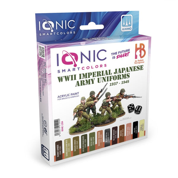 IONIC Smart Colors - WWII Imperial Japanese Army Uniforms 1937-1945 Set (12)