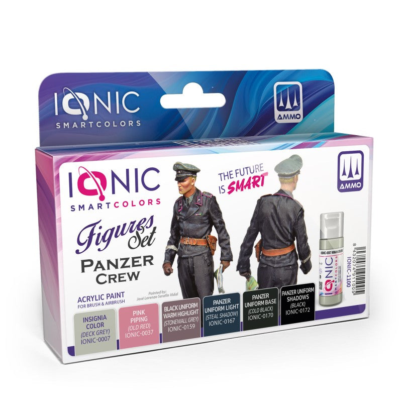 IONIC Smart Colors - WWII Panzer Crew Black Uniform Set (6)