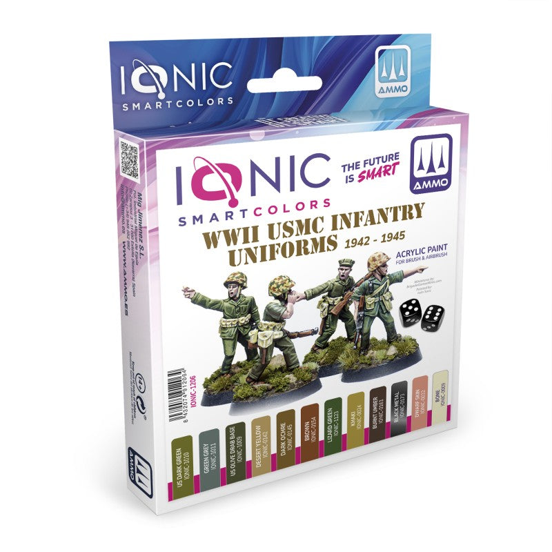 IONIC Smart Colors - WWII USMC Infantry Uniforms 1942–1945 Set (12)